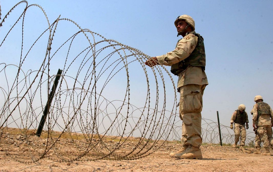 Военную базу США в Ираке обстреляли ракетами Военную базу США в Ираке обстреляли ракетами