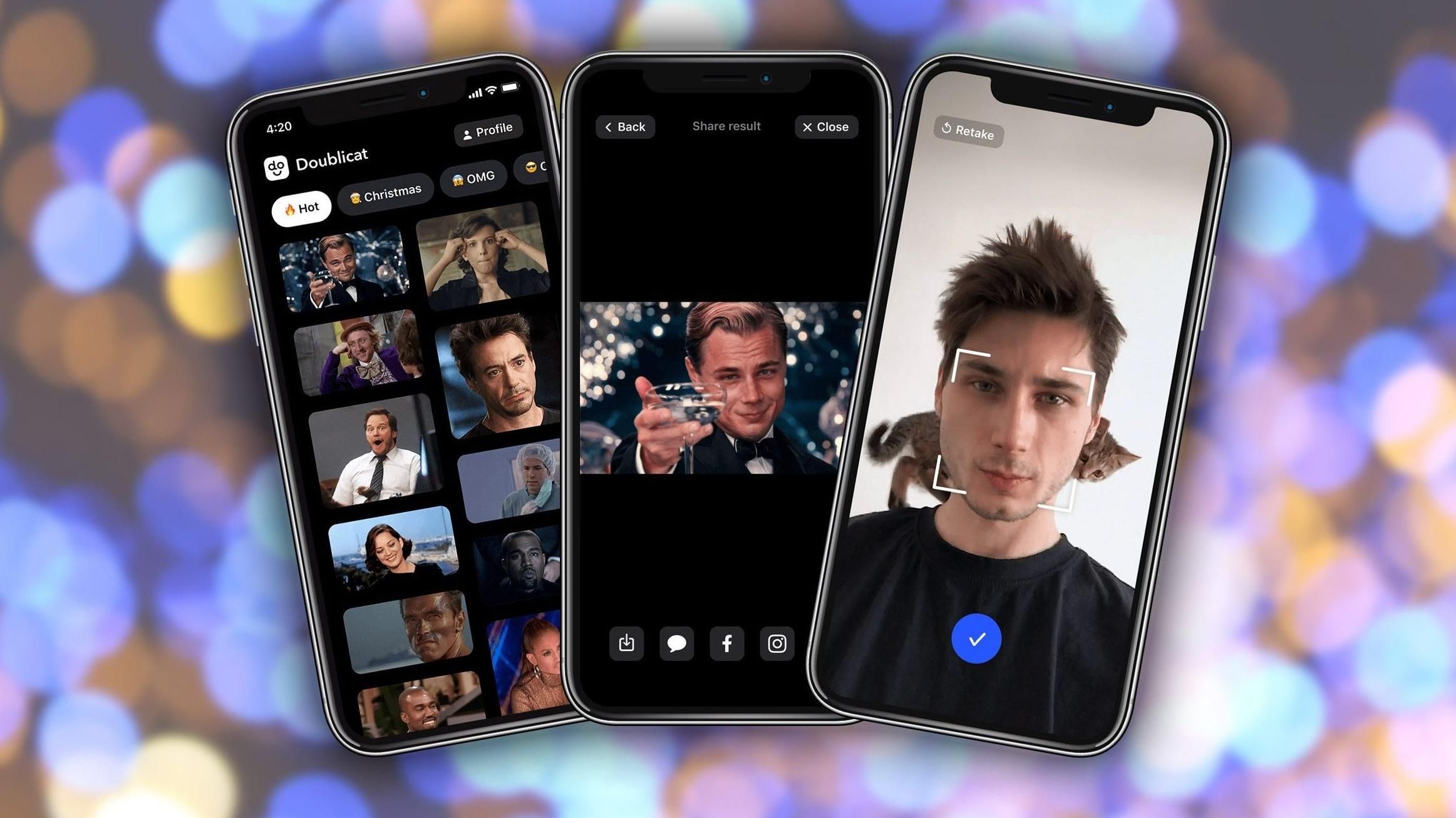 Украинцы создали приложение Doublicat, которое переносит лицо на гифки: детали Украинцы создали приложение Doublicat, которое переносит лицо на гифки: детали