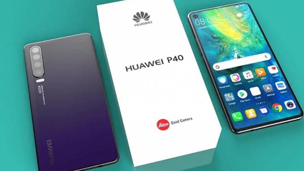 Официальный рендер Huawei P40 раскрыл интересные детали флагмана