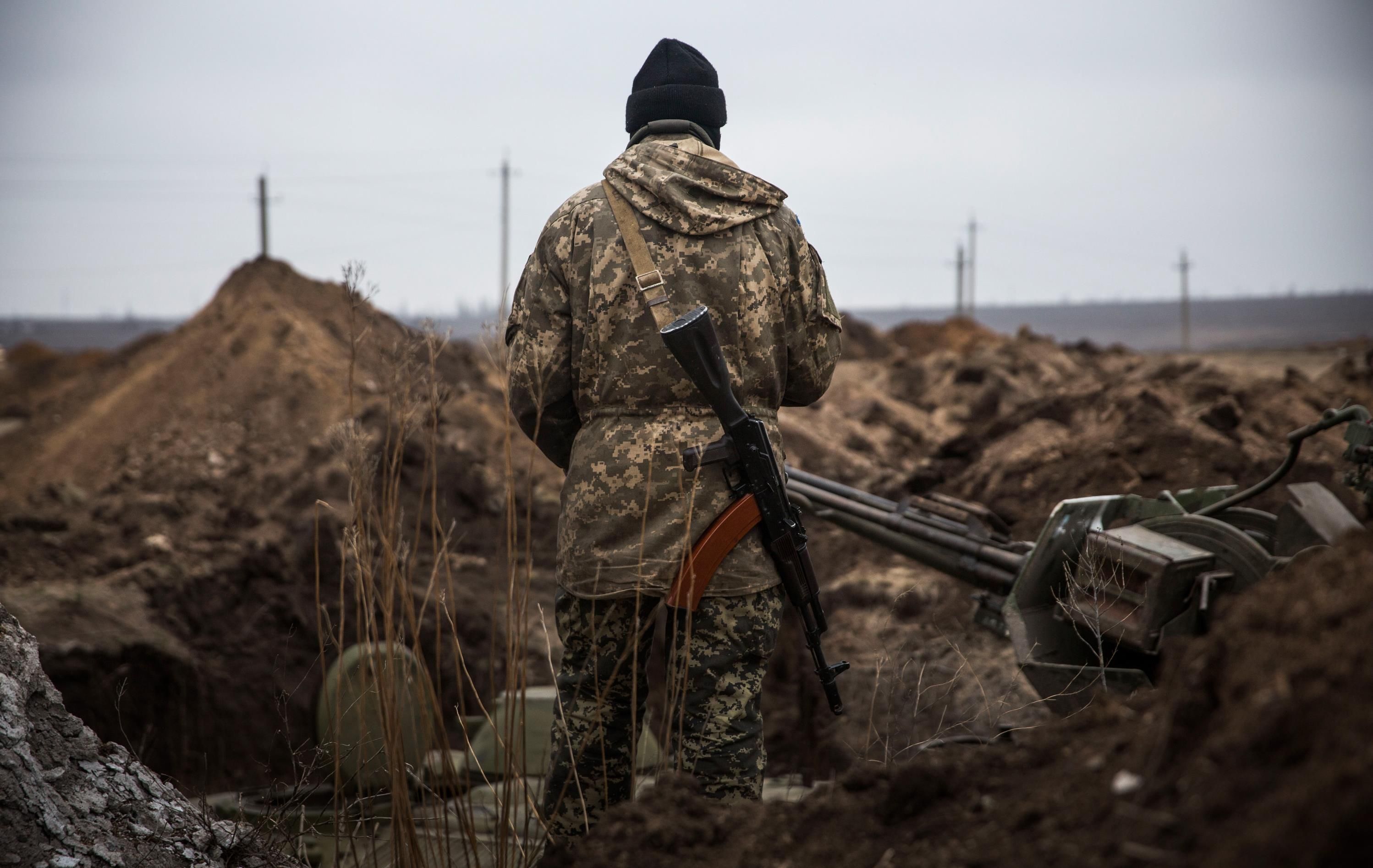 Боевики ударили из запрещенного оружия по украинским военным Донбассе