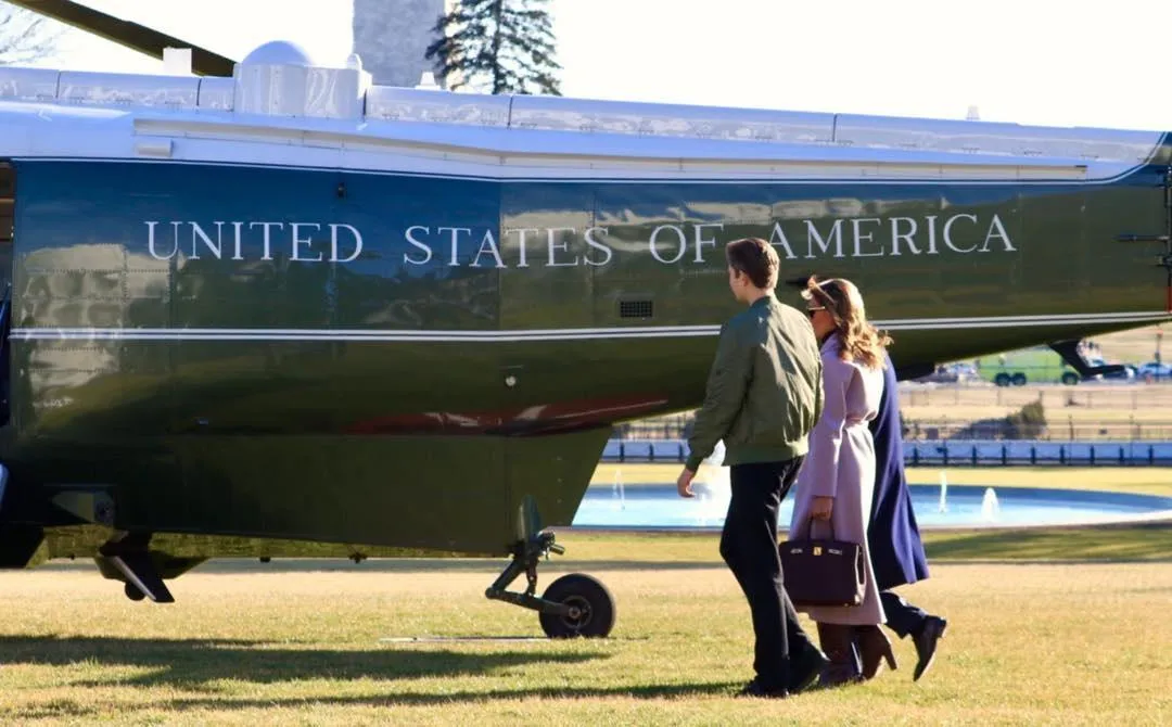 Президентське подружжя Трампів 