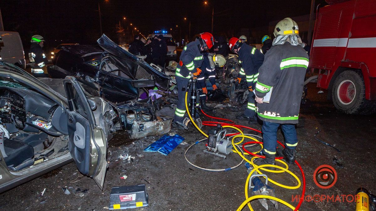 ДТП на Малиновського, в Дніпрі 20 січня