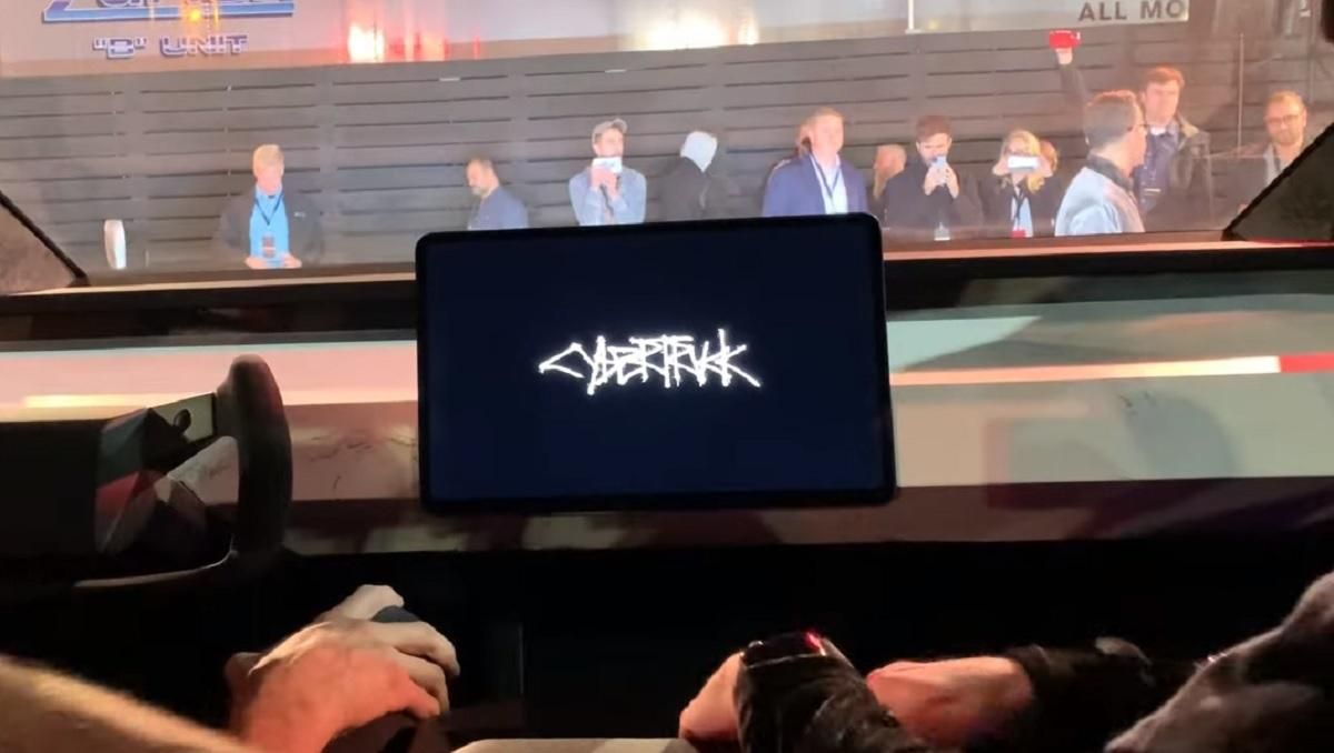 Показали интерфейс системы Tesla Cybertruck Показали интерфейс системы Tesla Cybertruck