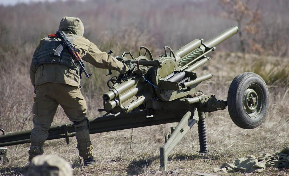 Війна на Донбасі: бойовики вели обстріли з 82-міліметрових мінометів