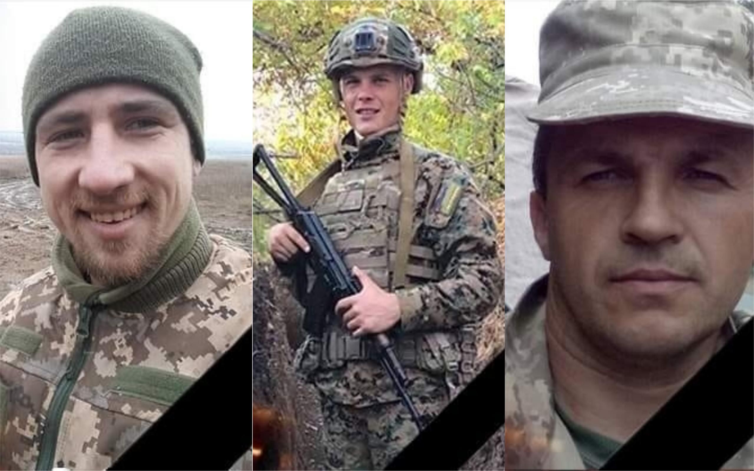 Чорні Запорожці попрощалися з трьома побратимами, які загинули на Донбасі: фото