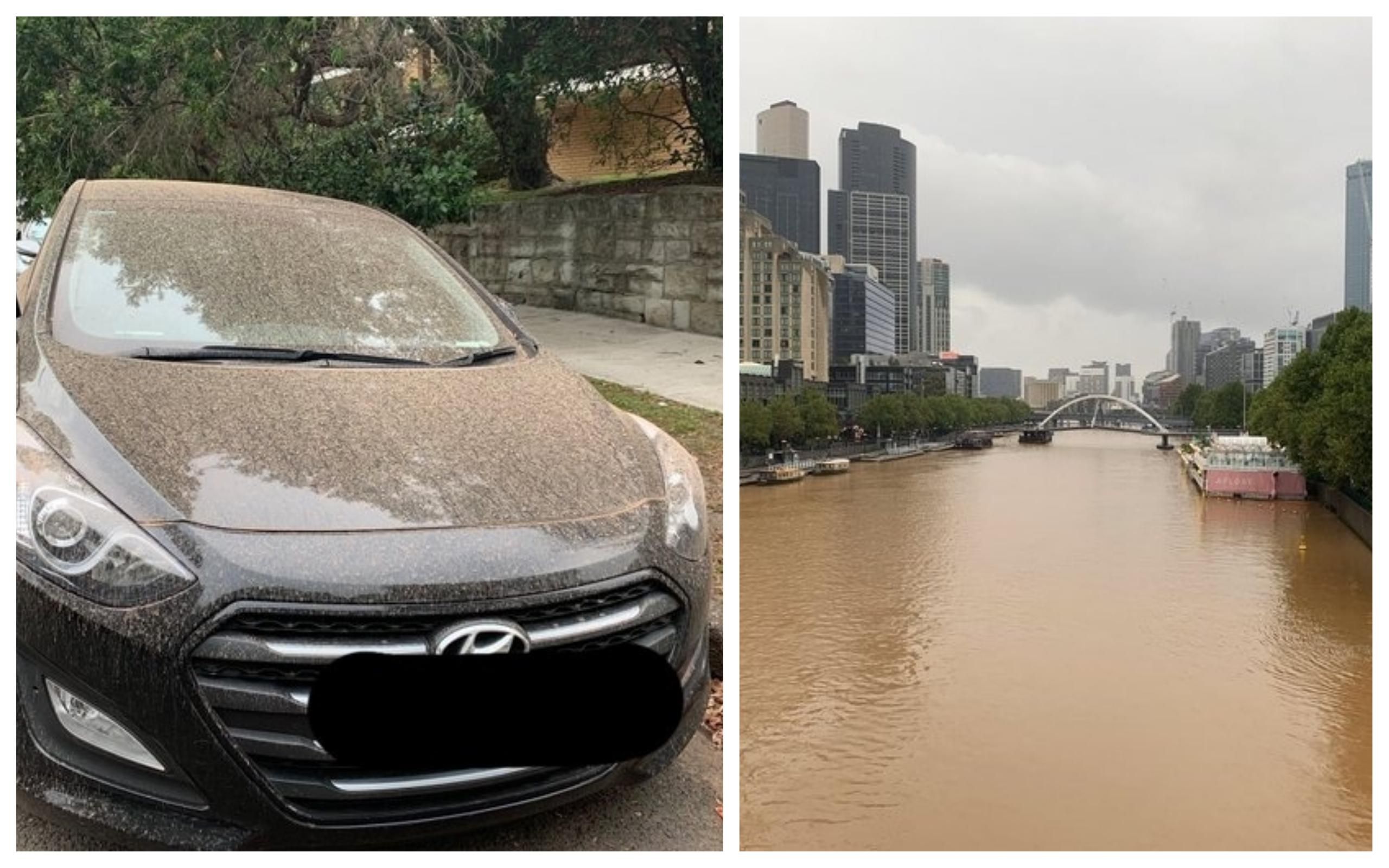 Бурый дождь в Австралии 24.01.2020 Бурый дождь в Австралии 24.01.2020