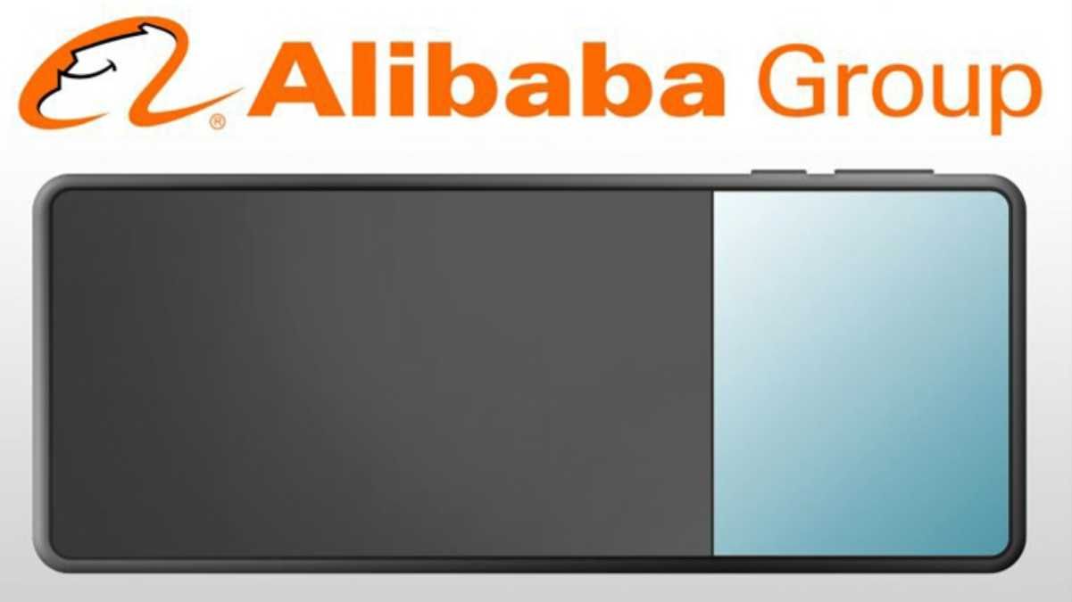 Alibaba разрабатывает очень необычный гибкий смартфон: изображение
