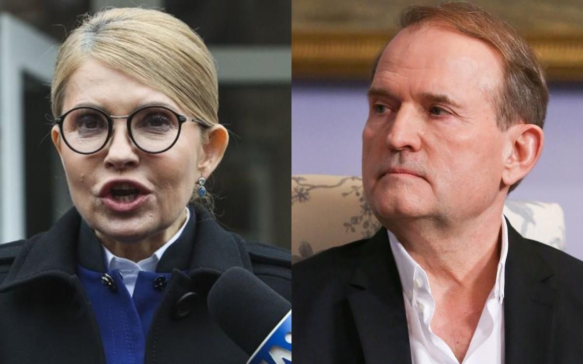 Тимошенко никогда не критикует Медведчука, – Лещенко назвал план лидера "Батькивщины"