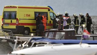 В Хорватии разбился военный вертолет, есть погибшие: фото