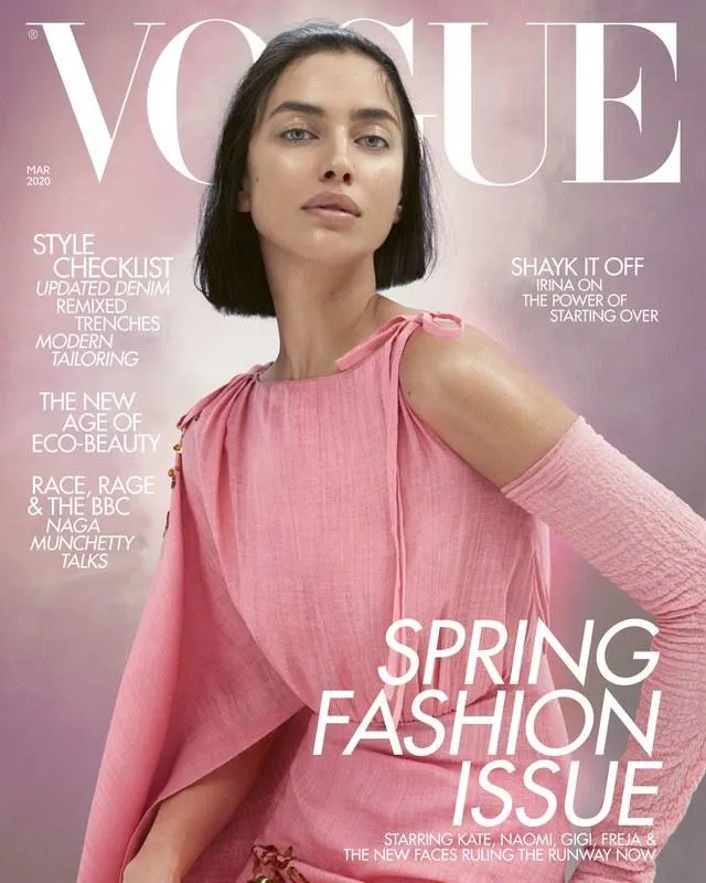 Ірина Шейк на обкладинці Vogue 