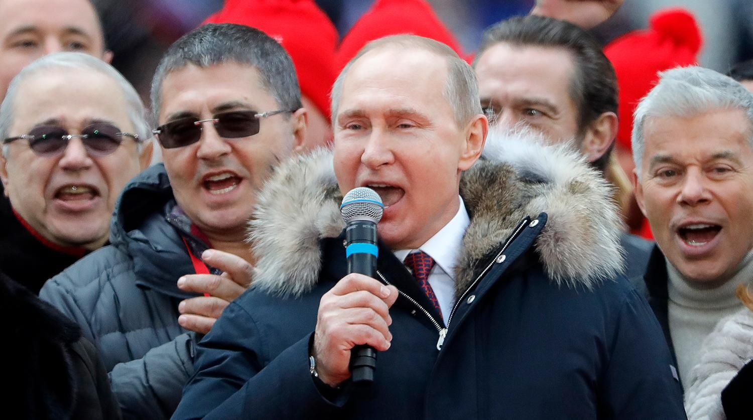 Путин поет: появилось архивное видео с президентом РФ