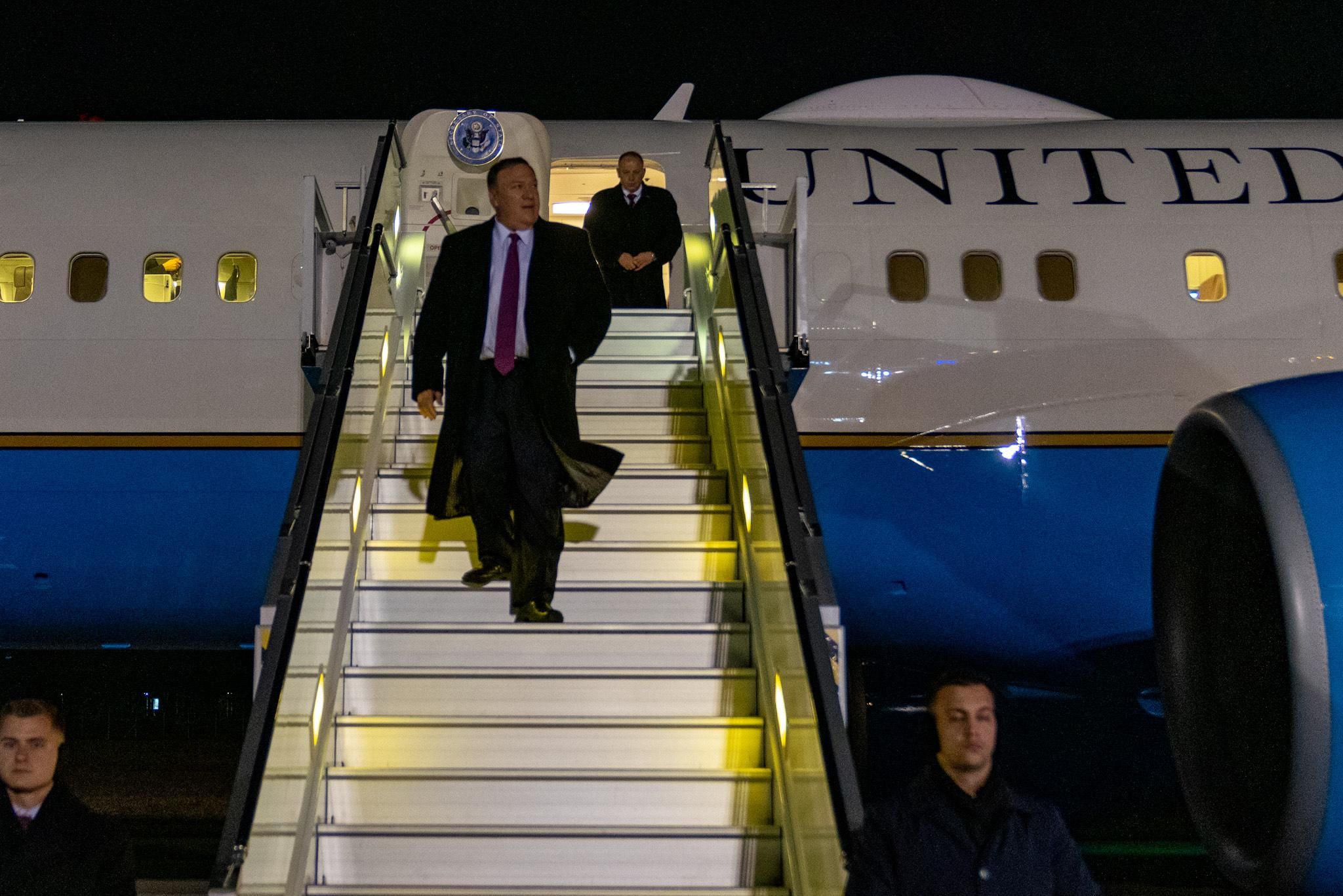 Помпео: Україна прийнняла держсекретаря США 30.01.2020