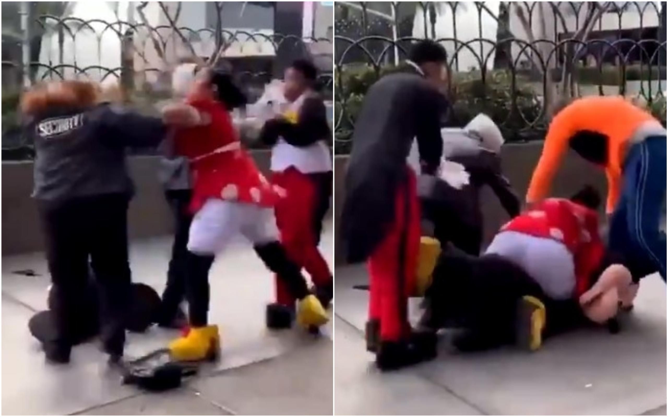 Мінні Маус влаштувала бійку з охороною в Лас-Вегасі: епічне відео Мінні Маус влаштувала бійку з охороною в Лас-Вегасі: епічне відео