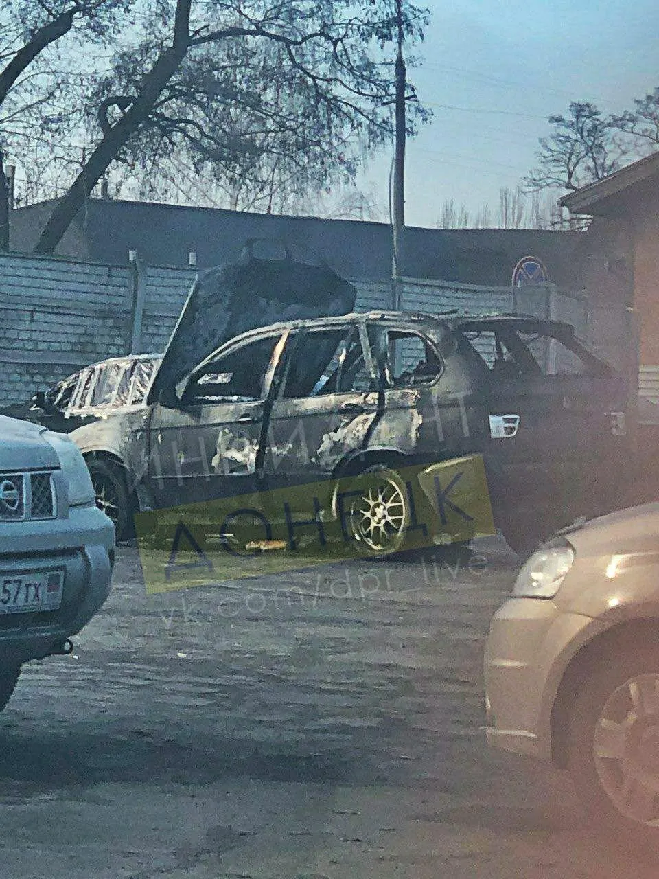 вибух у Донецьку, підрив авто вибух у Донецьку, підрив авто