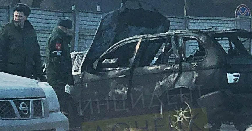 вибух у Донецьку, підрив авто вибух у Донецьку, підрив авто