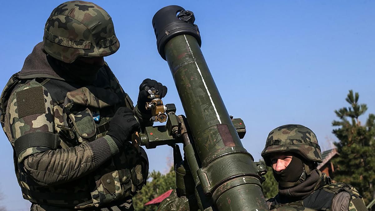 Боевики атаковали украинские позиции вблизи Крымского и Луганского: выпустили более 50 мин