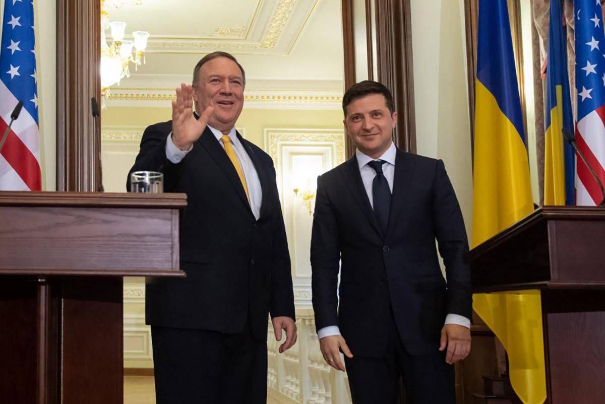 Зустріч Зеленського та Помпео відбулся 31 січня у Києві