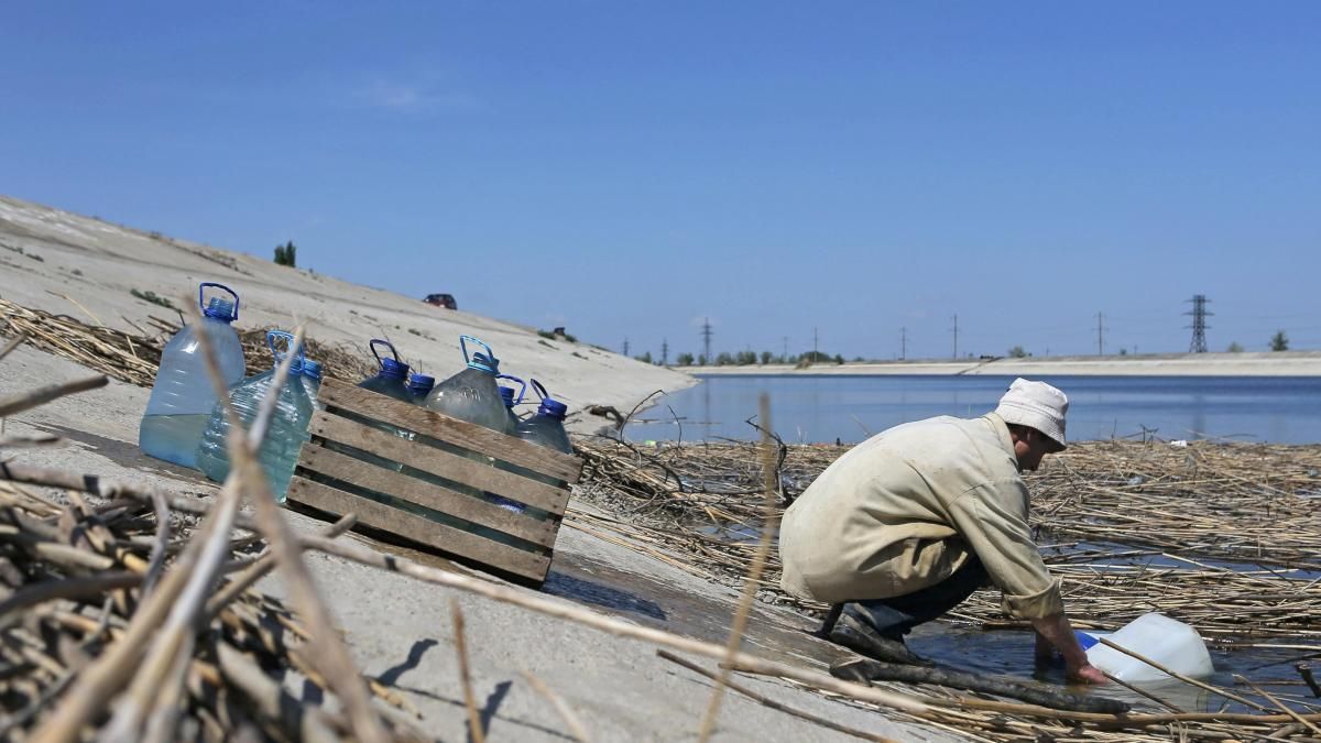 Питної води в Криму вистачить на 100 днів