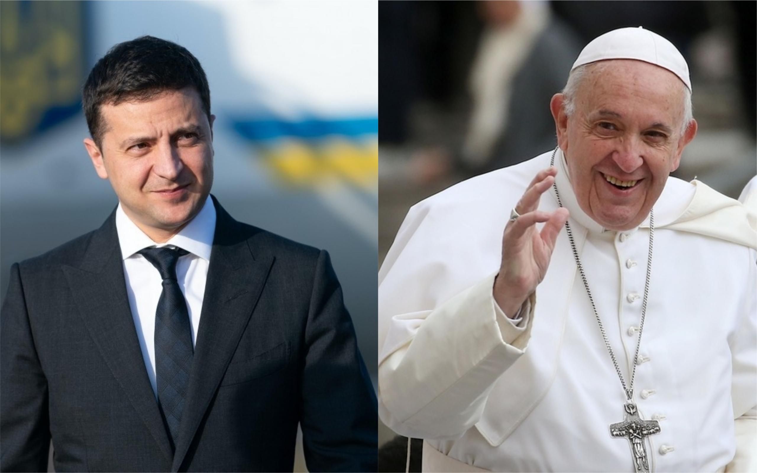 Встреча Зеленского и Папы Римского Франциско в Ватикане - 2020