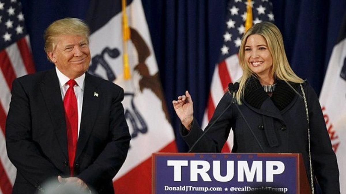 Іванка та Дональд Трамп повечеряли на борту літака їжею з Макдональдсу