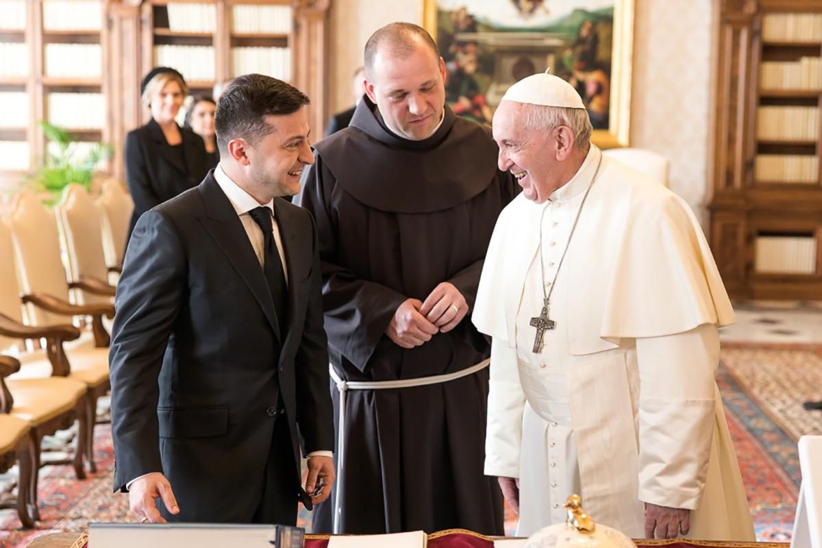 Встреча Зеленского с Папой в Ватикане – фото, видео 08.02.2020