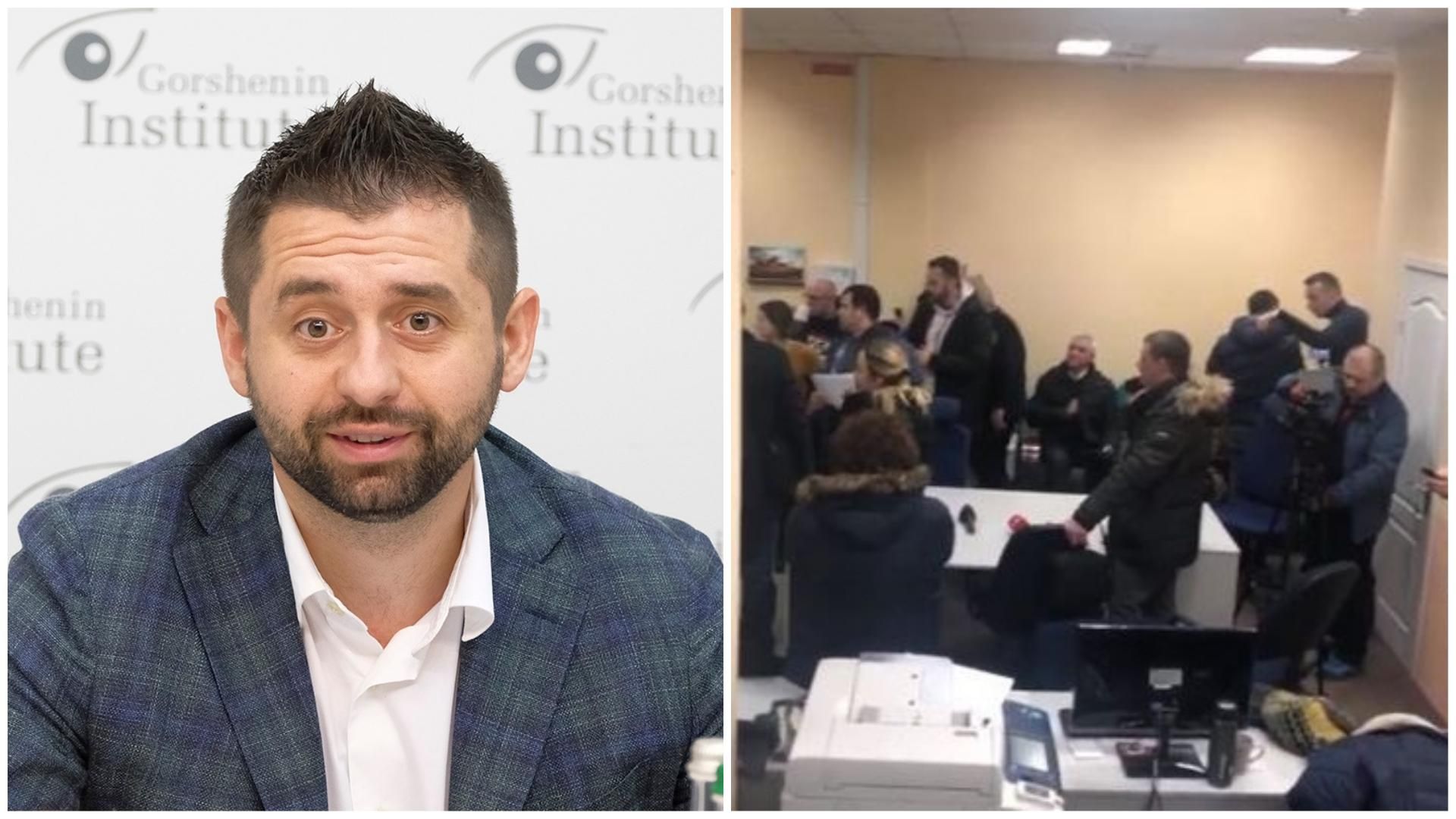 Арахамія прокоментував обшуки на 1+1 Арахамія прокоментував обшуки на 1+1