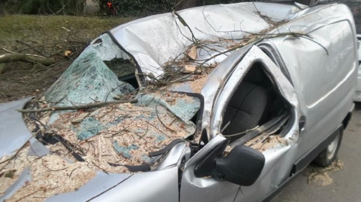 Буревій вже в Польщі: стихія пошкодила будинки, скасовані авіарейси – фото Буревій вже в Польщі: стихія пошкодила будинки, скасовані авіарейси – фото