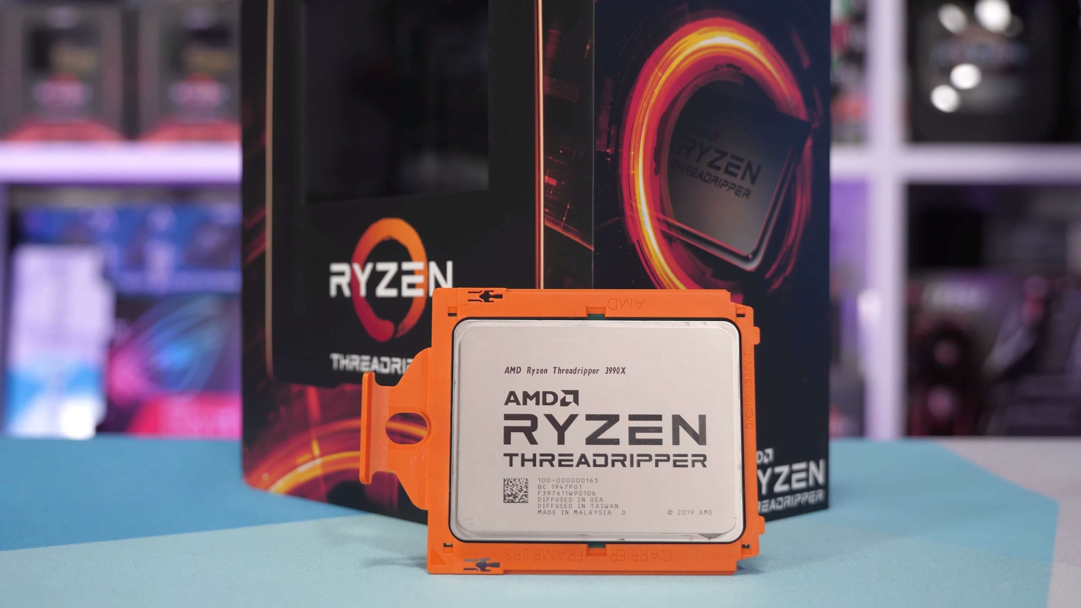 Процессор AMD Ryzen Threadripper 3990X установил невероятный рекорд производительности Процессор AMD Ryzen Threadripper 3990X установил невероятный рекорд производительности