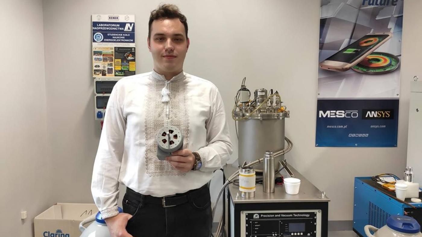 Студент з Івано-Франківська створив електродвигун на 3D-принтері