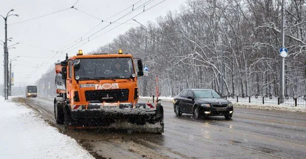 Снігопад в Харкові