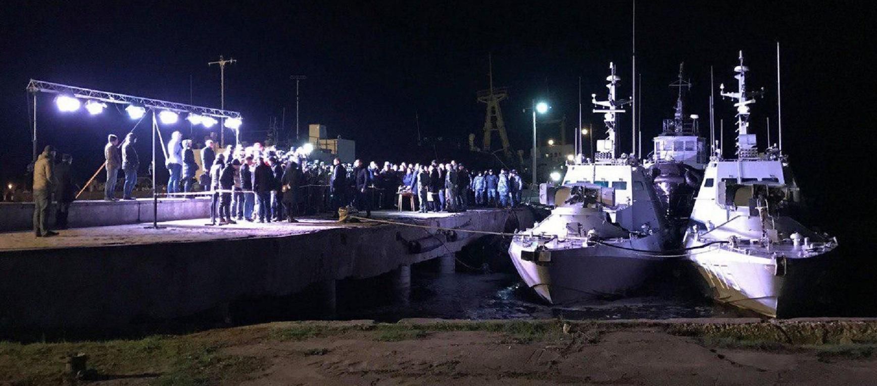 Коли повернені Росією "Нікополь", "Яни Капу" і "Бердянськ" вийдуть у море Коли повернені Росією "Нікополь", "Яни Капу" і "Бердянськ" вийдуть у море