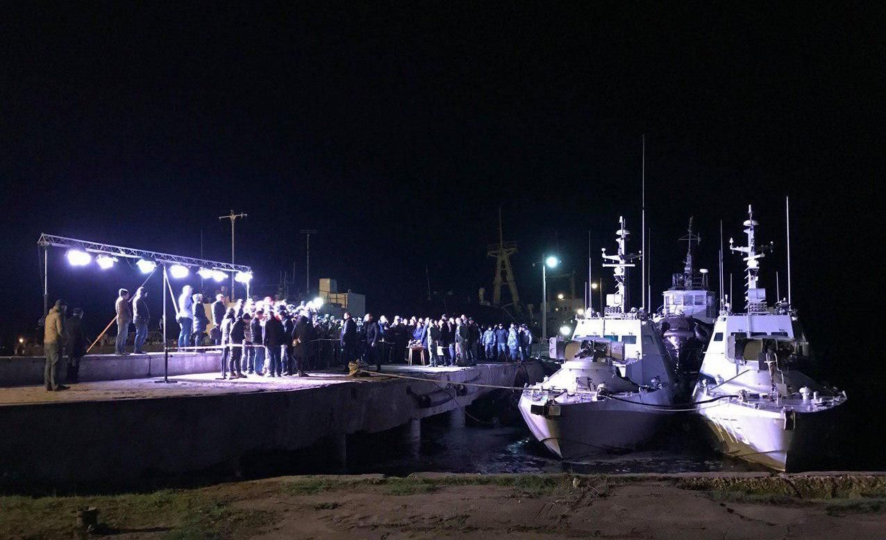 Когда возвращенные Россией "Никополь", "Яны Капу" и "Бердянск" выйдут в море Когда возвращенные Россией "Никополь", "Яны Капу" и "Бердянск" выйдут в море