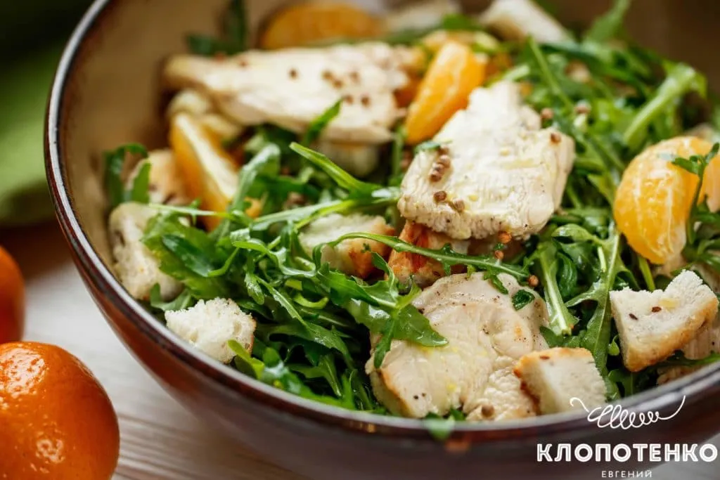 салат з мандаринами салат з мандаринами