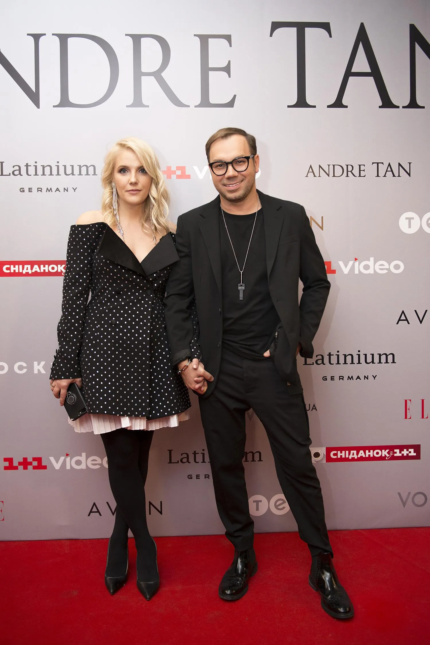 Андре Тан з дружиною Андре Тан з дружиною