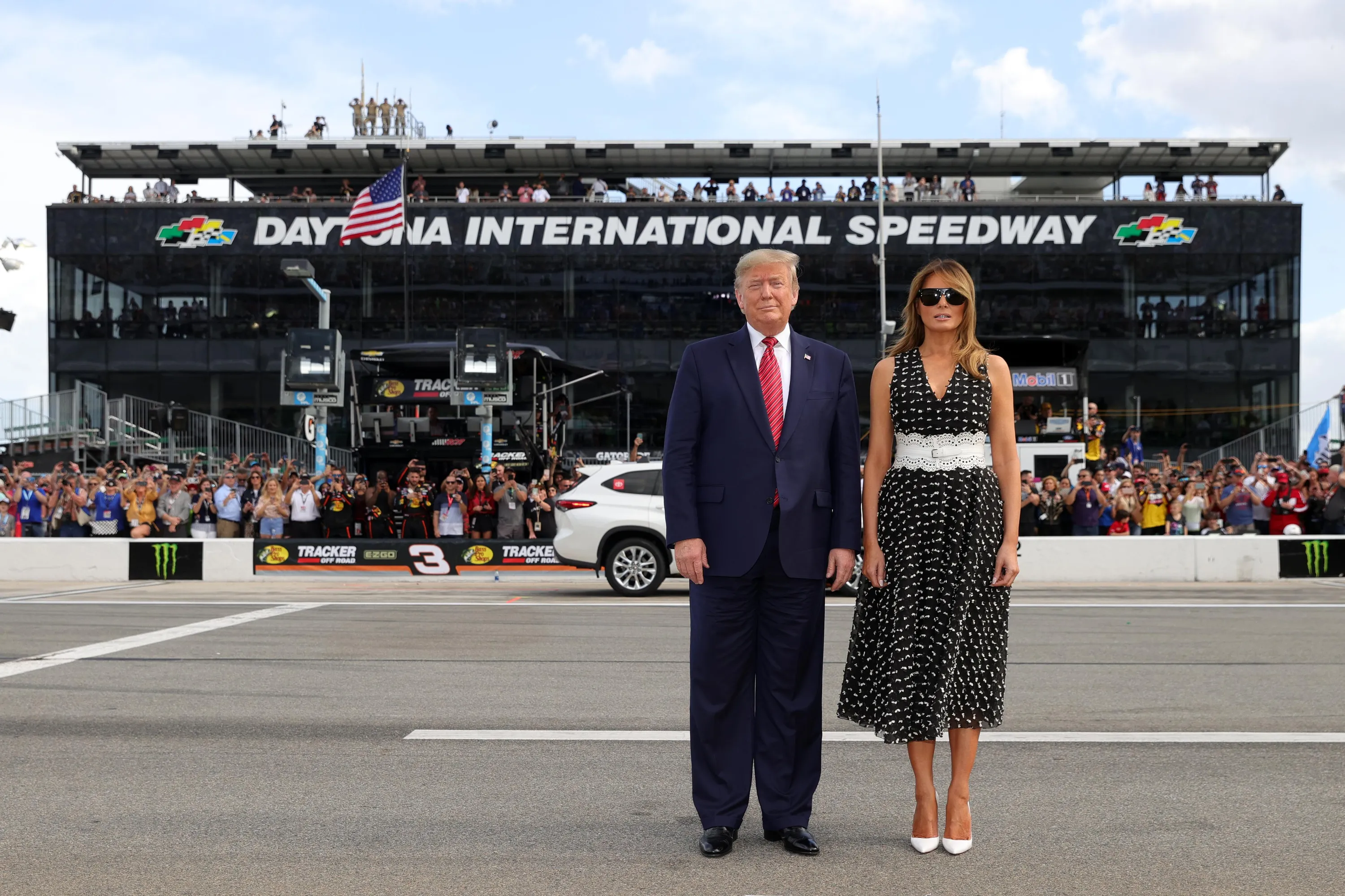 Меланічя Трамп та Дональд Трамп