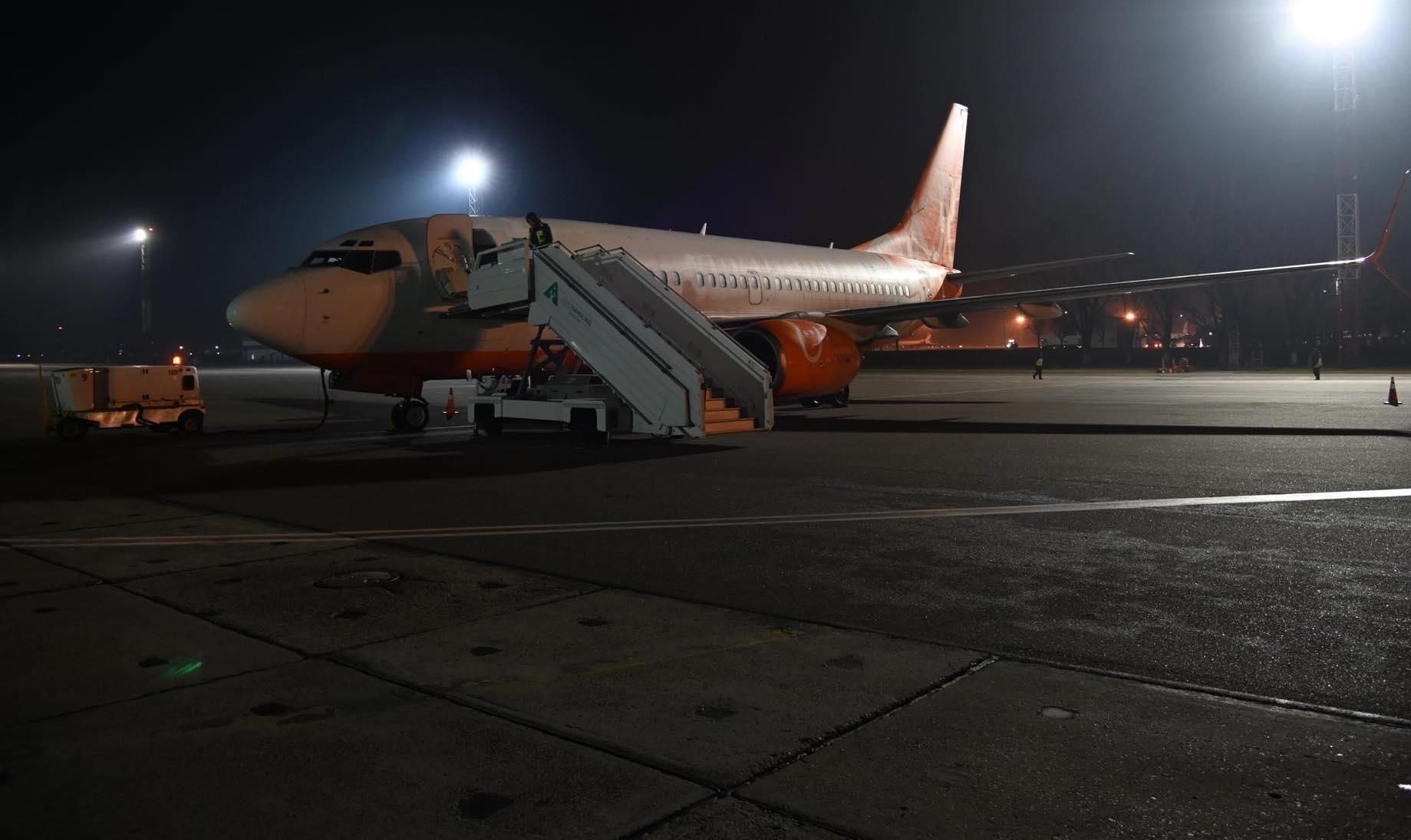 Эвакуация украинцев из Уханя: самолет SkyUp вылетел из Борисполя