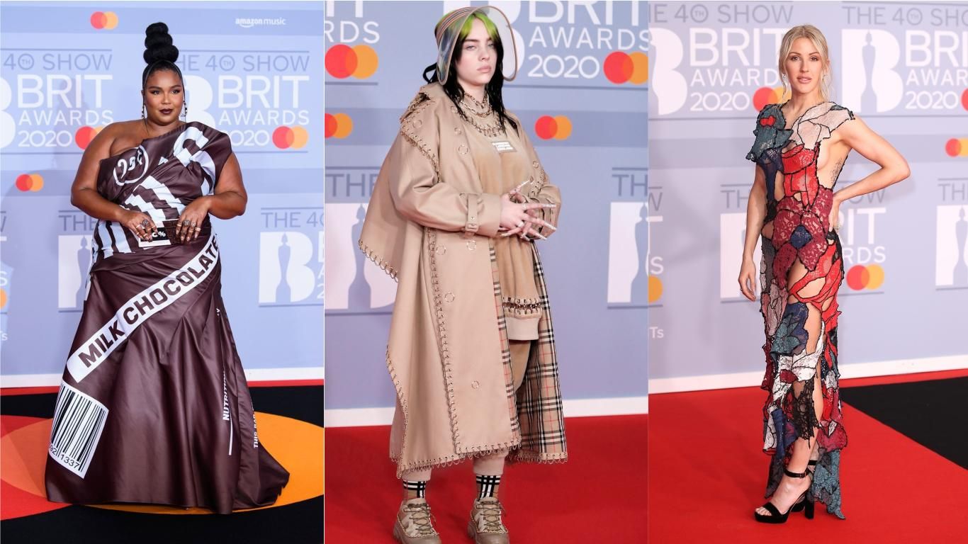 British Awards 2020: какими нарядами удивляли звезды на красной дорожке