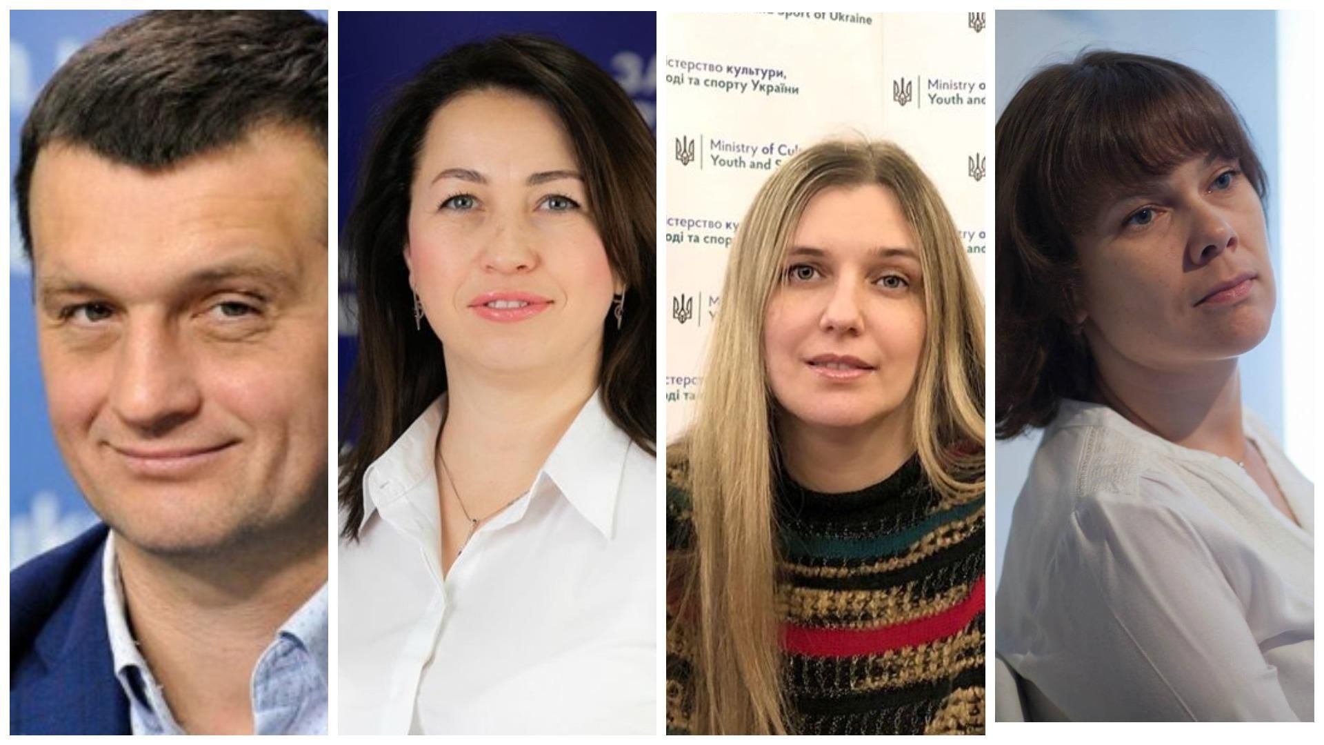 Держагентства кіно, спорту та мистецтв отримали голів: що про них відомо, фото Держагентства кіно, спорту та мистецтв отримали голів: що про них відомо, фото