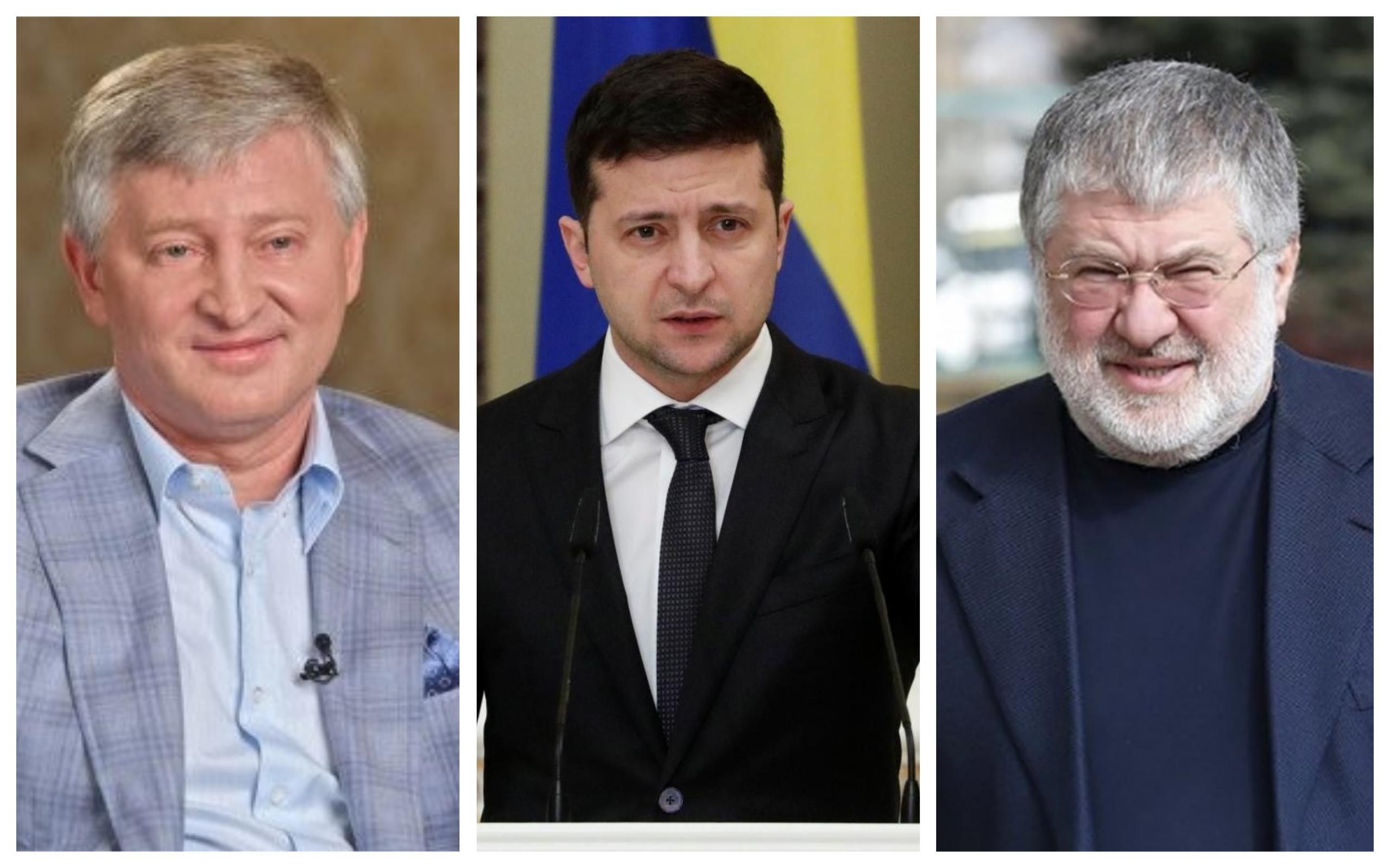 Ахметов вытесняет Коломойского в стремлении стать союзником Зеленского, – Financial Times Ахметов вытесняет Коломойского в стремлении стать союзником Зеленского, – Financial Times