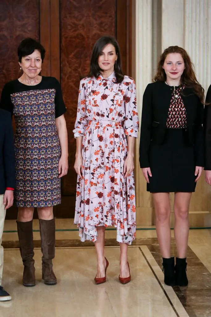 Королева Летиція в Мадриді 