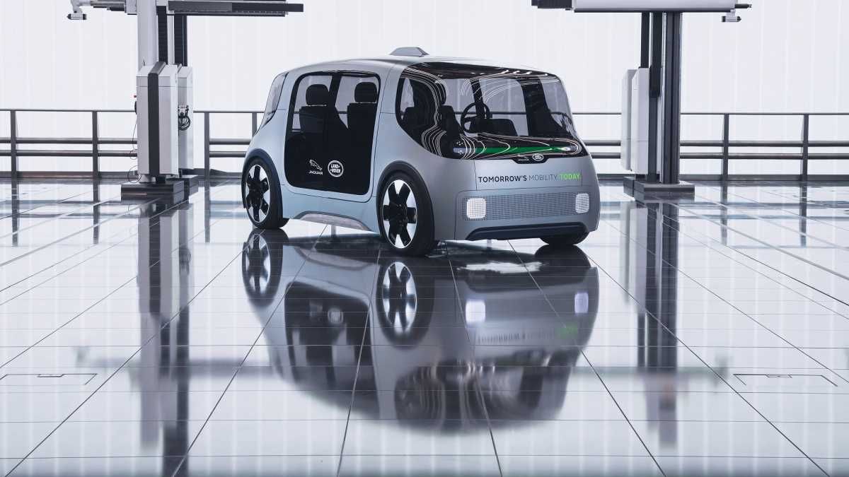 Електромобіль майбутнього: у Jaguar Land Rover показали концепт безпілотника 