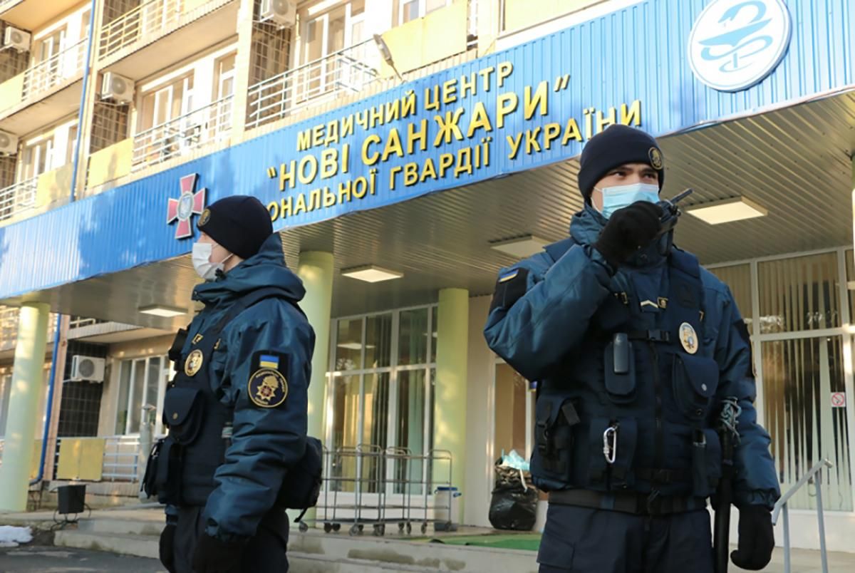 Ситуація в Нових Санжарах – під контролем, протестів немає Ситуація в Нових Санжарах – під контролем, протестів немає