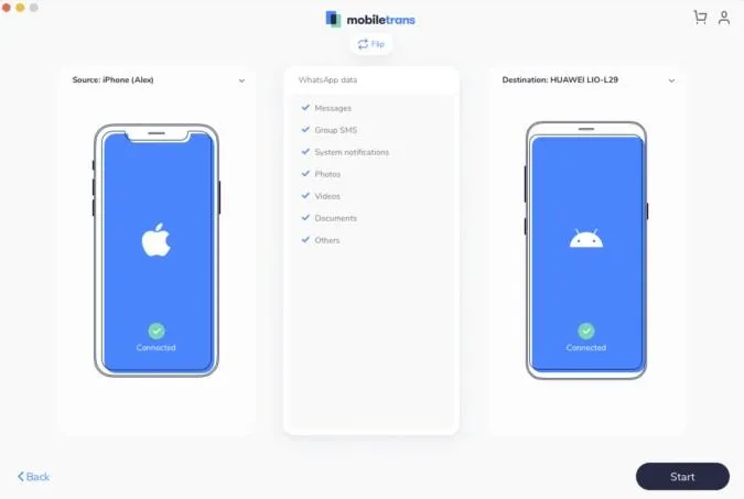 Создайте резервную копию данных на iCloud