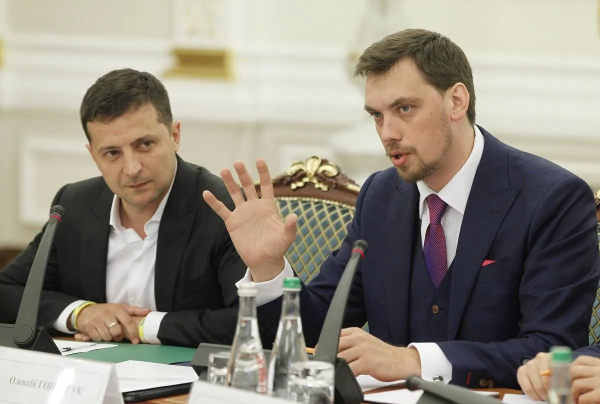 зеленський гончарук зеленський гончарук