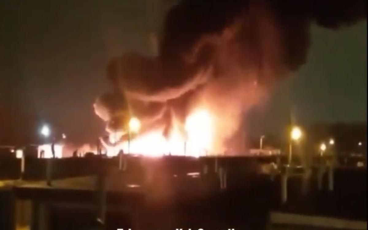 Пожежа на Троєщині в Києві 26 лютого - відео Пожежа на Троєщині в Києві 26 лютого - відео