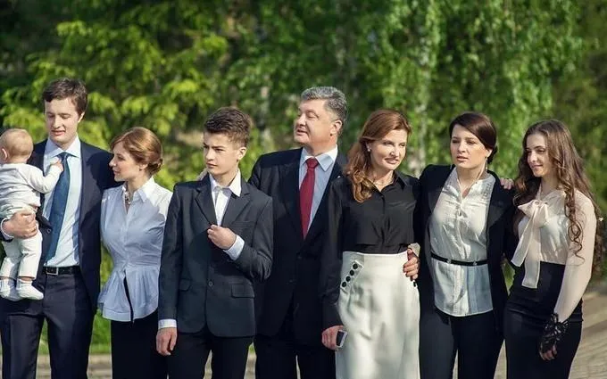сім'я порошенка сім'я порошенка