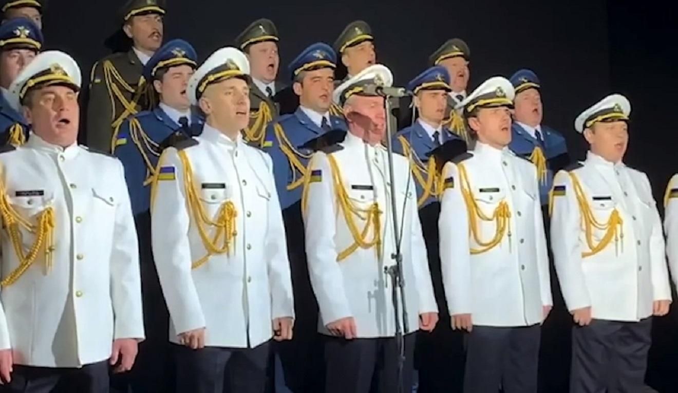 Военные исполнили песню "Воины света" на украинском языке: впечатляющее видео