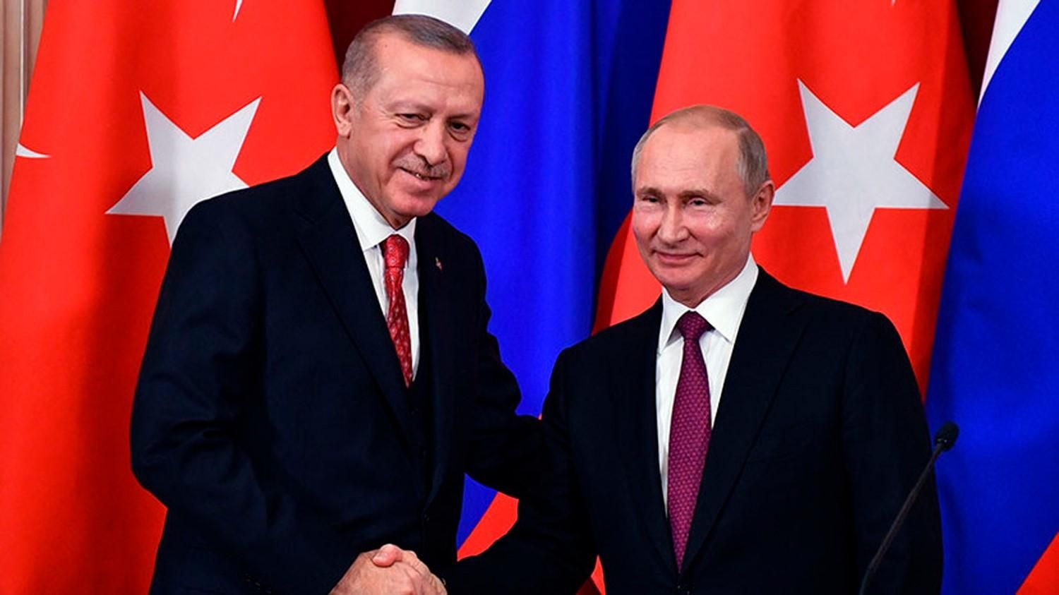 Ердоган сказав Путіну "відійти з дороги" у Сирії: що відповіли в Росії