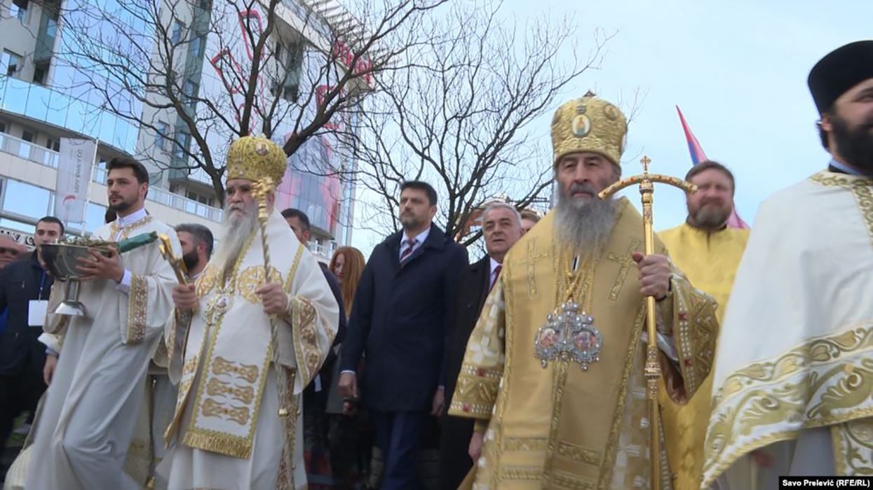 Онуфрій очолив масштабний протест сербської церкви у Чорногорії: що про це відомо – фото
