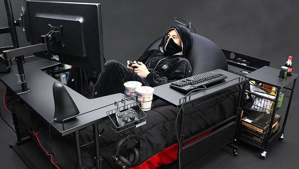 З ліжка можна не вилазити: японський виробник представив ґеймерські меблі З ліжка можна не вилазити: японський виробник представив ґеймерські меблі